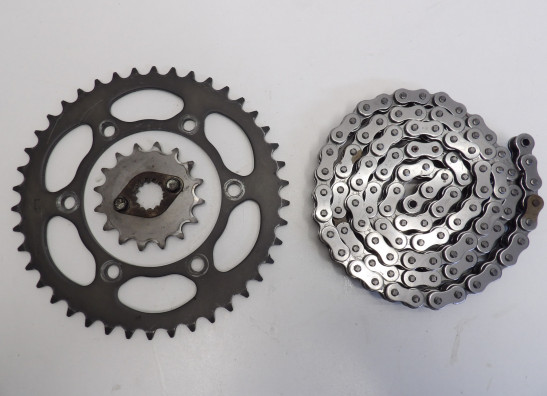 Ketting en tandwielset Kawasaki GPZ 500