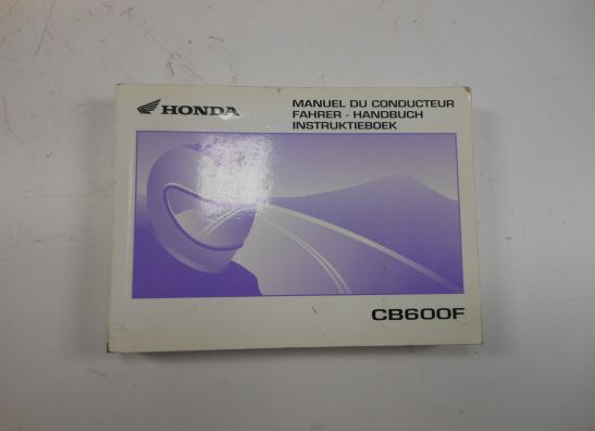 Fahrerhandbuch Honda CB 600 F
