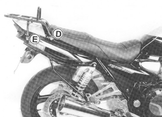 Rear carrier top box Yamaha Overige Yamaha
