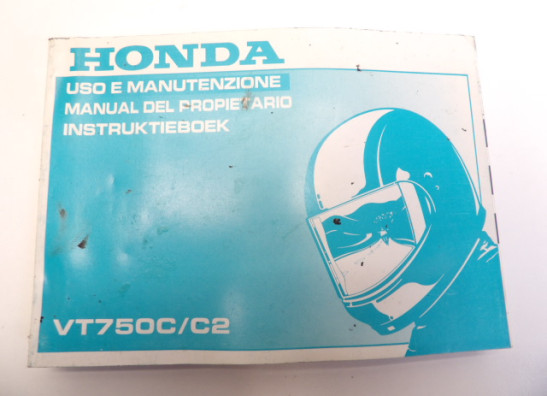 Fahrerhandbuch Honda VT 750 Shadow