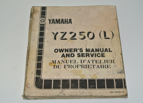 Instructieboekje Yamaha Overige Yamaha