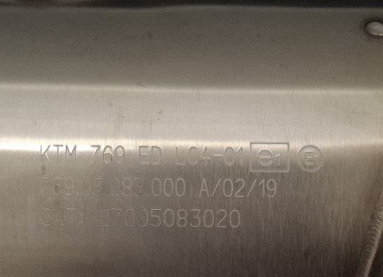 Uitlaat KTM 690 enduro R