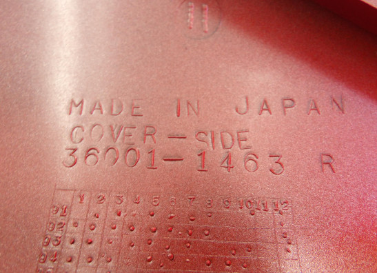 Rechter zijkuip klein Kawasaki ER 5