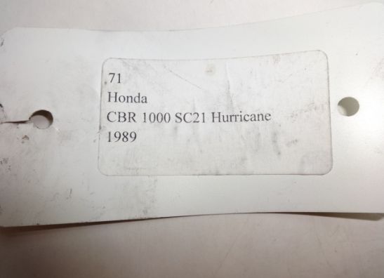 Soziusgriff Honda CBR 1000 F