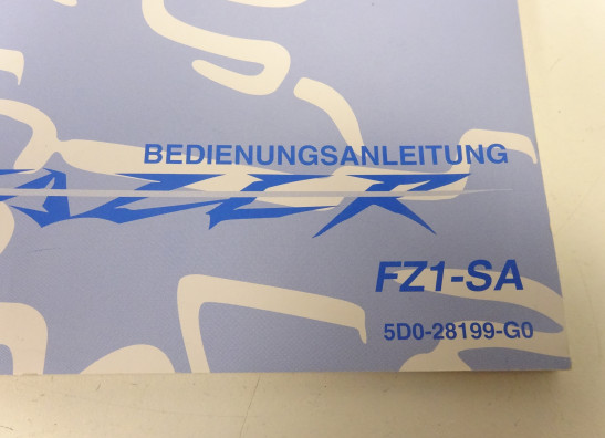 Instructieboekje Yamaha FZ1