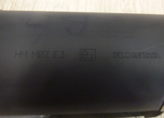 Uitlaat Honda CB 600 F