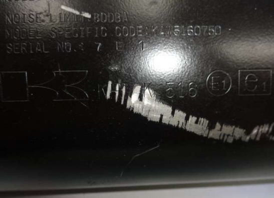 Uitlaat Kawasaki Z 750