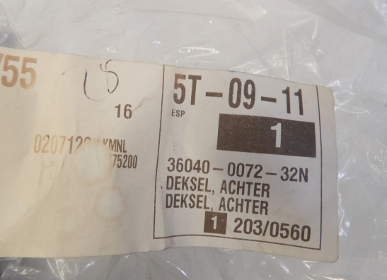 Rechter achterkant Kawasaki Z 750