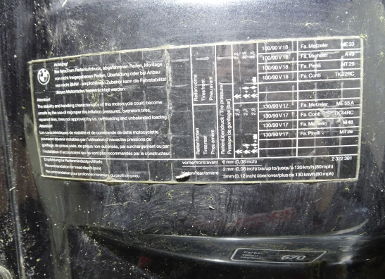 Achterkuipdeel BMW K 75