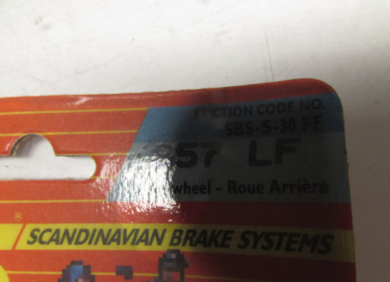Braking pads rear Honda CBR 900 RR