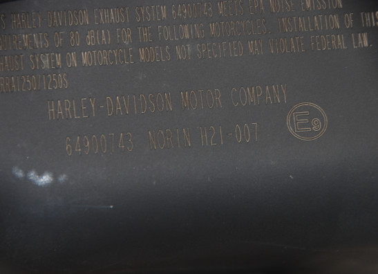 Auspuff-Krummer Harley Davidson Pan America