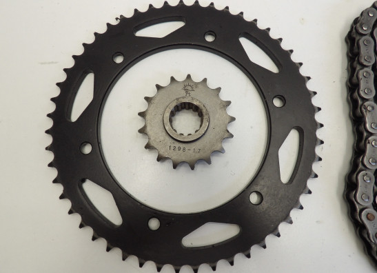 Ketting en tandwielset Honda VTR 250