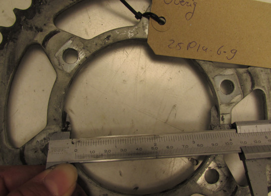 Achtertandwiel Overig Onbekend Unknown