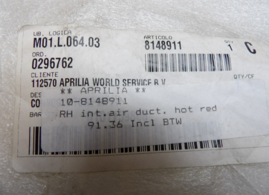 Innenverkleidung rechts Aprilia RSV 1000