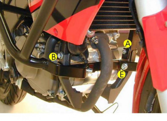 Motorschutzbugel Sturzbugel Honda CBR 125 R