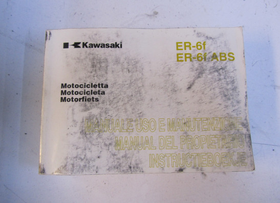 Instructieboekje Kawasaki ER 6