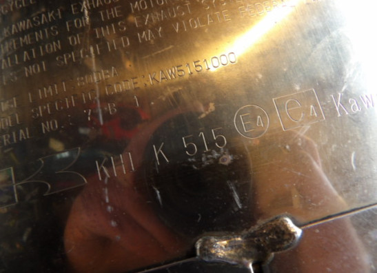 Auspuff Kawasaki Z 1000