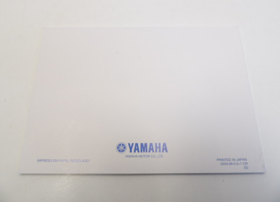 Fahrerhandbuch Yamaha YZF R6