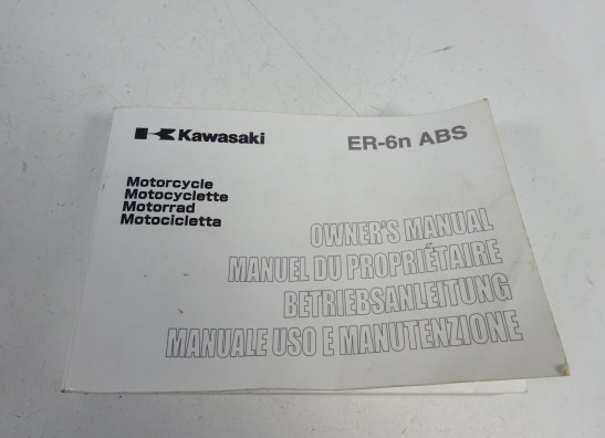 Instructieboekje Kawasaki ER 6