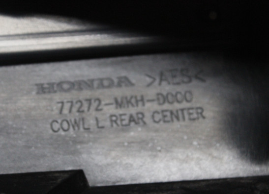 Cowl left rear Honda X-adventure 750