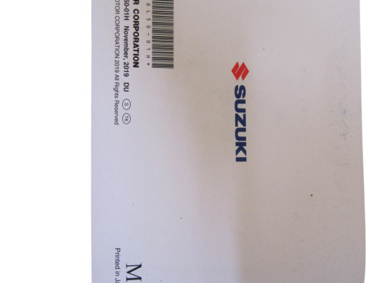 Instructieboekje Suzuki DL 1050 V STROM