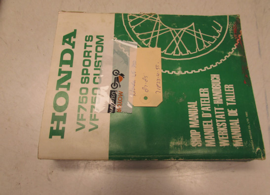 Instructieboekje Honda VF 700  750 F