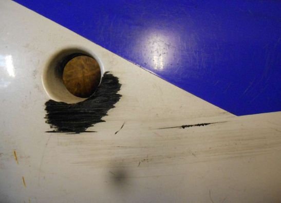 Linker achterkant Kawasaki ZXR 750