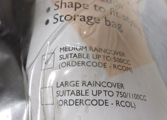 Bikecover Overig Onbekend Unknown