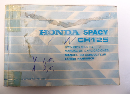 Fahrerhandbuch Honda Overige Honda