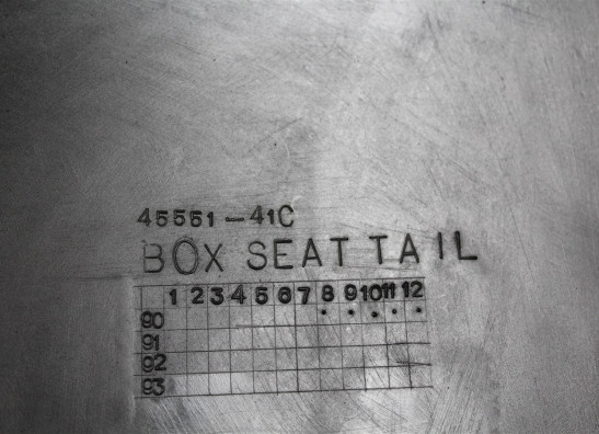 Soziusabdeckung Suzuki GSX R 1100