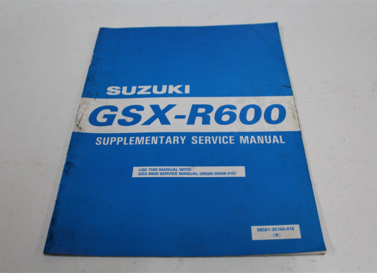 Werkplaatshandboek Suzuki GSX R 600