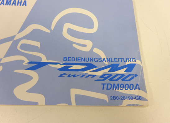 Instructieboekje Yamaha TDM
