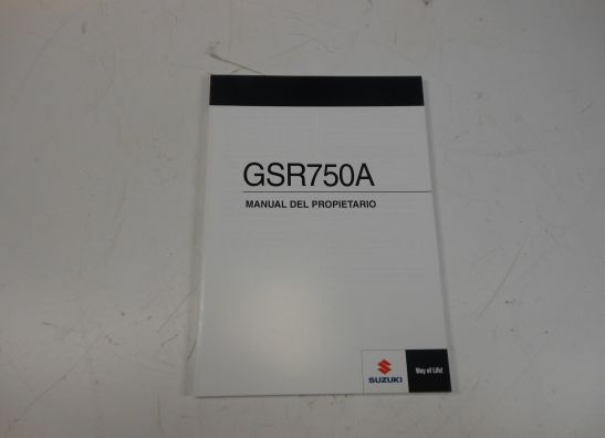 Instructieboekje Suzuki GSR 750