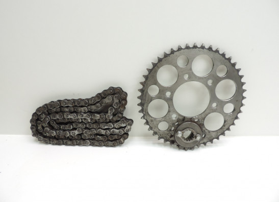Ketting en tandwielset Kawasaki ZXR 400