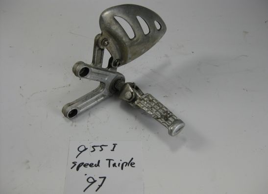 Fussrastetrager vorne links Triumph Speed Triple 955