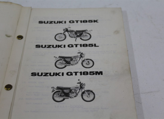 Onderdelenboek Suzuki GT 250