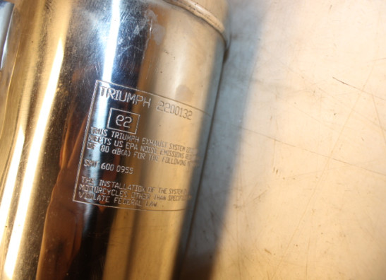 Muffler Triumph Sprint RS