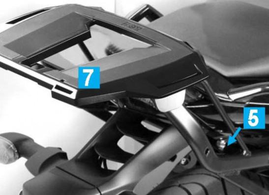 Top-case-trager Yamaha FZ1