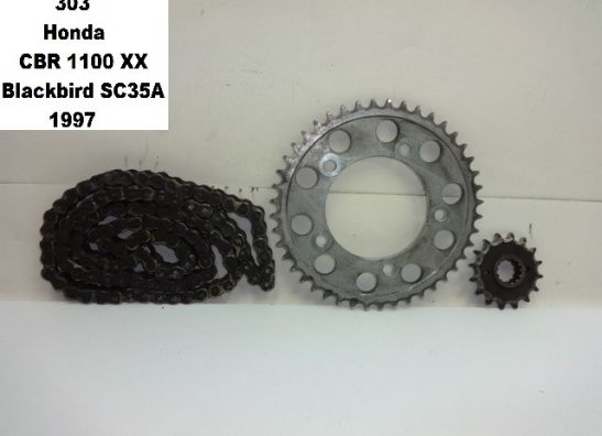 Ketting en tandwielset Honda CBR 1100 XX