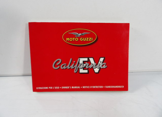 Instructieboekje Moto Guzzi California EV