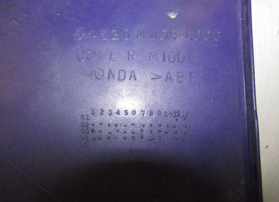 Rechter zijkuip klein Honda CBR 900 RR