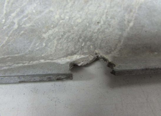 Rechter achterkant Suzuki GSX R 750