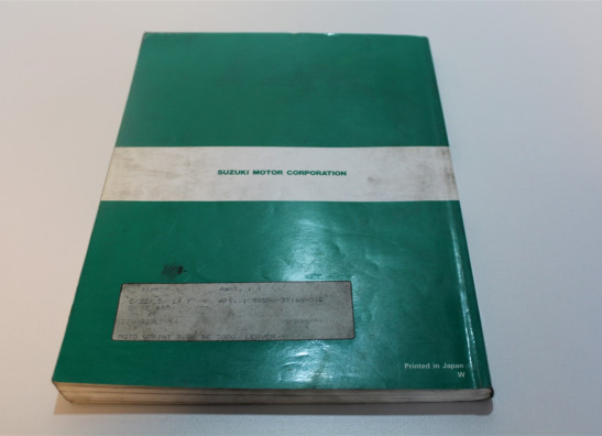 Instruction manual Suzuki VL 1500 Intruder