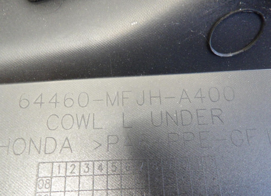 Untere verkleidung links Honda CBR 600 RR