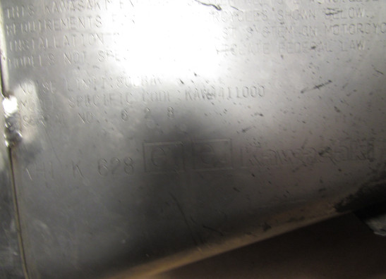 Muffler Kawasaki Z 1000 Sx