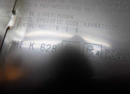 Auspuff Kawasaki Z 1000