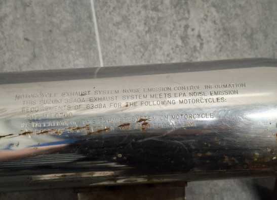 Uitlaat Suzuki VS 700 Intruder