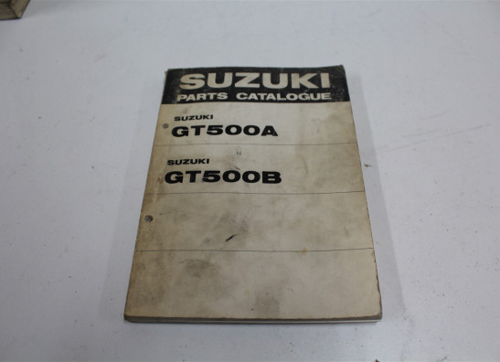 Parts book Suzuki GT 500