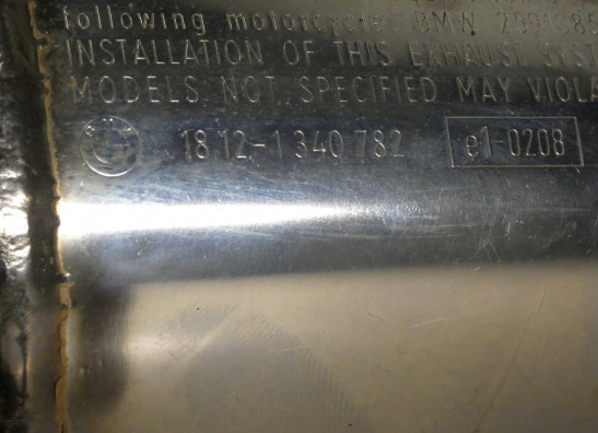 Uitlaat BMW R 1100  1150 RS