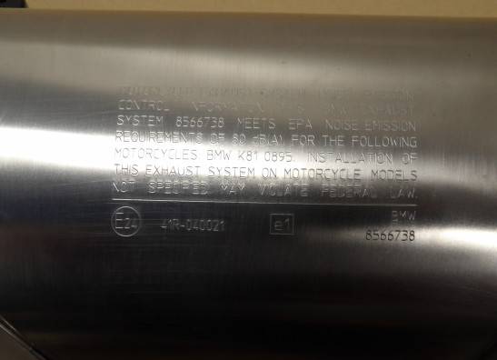 Uitlaat BMW F 850 GS Adventure